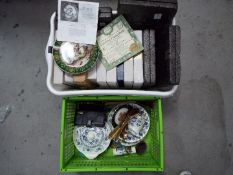 Lot to include ceramics, plated ware, pu