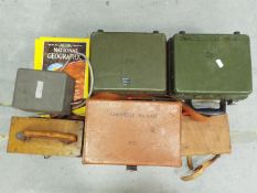 Various cased vintage electrical testing