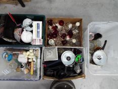 A large mixed lot to include ceramics, g