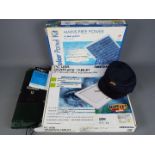 A boxed solar panel kit, Medion PC USB g