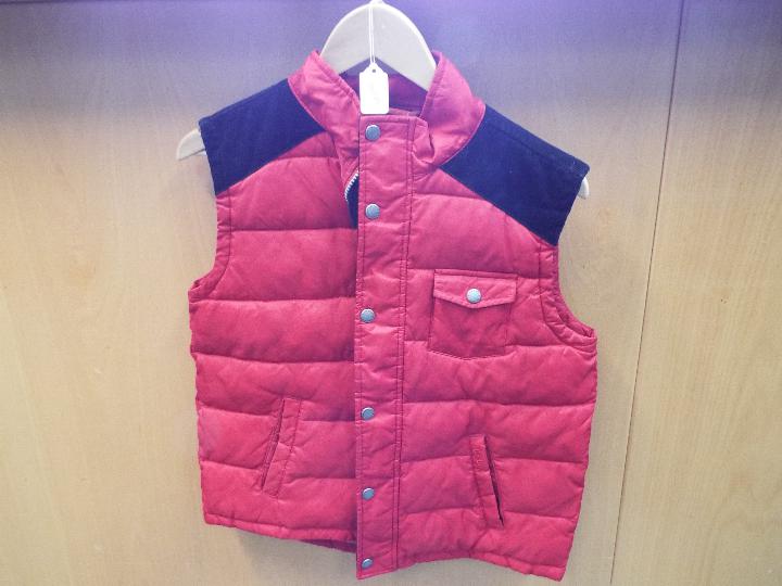 A gentleman's Stone Island coat, size XL and a child's Barbour gilet, size XL. - Image 2 of 6