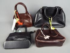 Four Radley handbags.