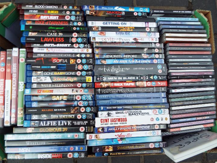 A good lot comprising of approximately 60 bluray dvds and 30 cds,