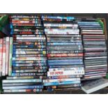 A good lot comprising of approximately 60 bluray dvds and 30 cds,