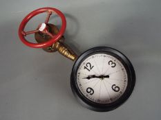 A Steampunk style clock,