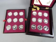 A Royal Mint, Queen Elizabeth II 40th Anniversary Coronation Collection,