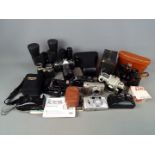 Photography - A collection of cameras to include Nikon F60,