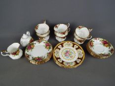 Royal Albert - Nineteen pieces of Royal Albert 'Old Country Roses' comprising cups, saucers,