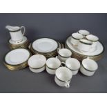 Royal Albert - A quantity of Paragon dinner and tea wares in the 'Elgin' pattern comprising plates,
