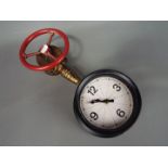 A Steampunk style clock,