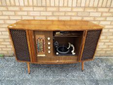 A Decca radiogram with RC121 Mk 2 turntable