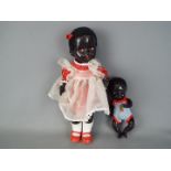 Pedigree Dolls - a Pedigree black Americana girl doll marked to the head Pedigree with non-working