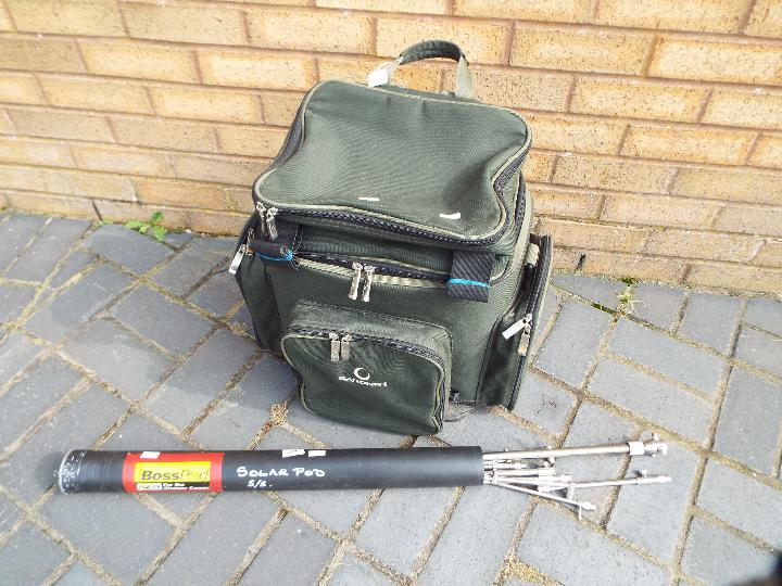 Angling - a mini Boss Pod by Solar Tackle in tube case and a Gardner ruck sack (2) - Image 2 of 2