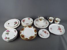 Royal Albert - A collection of Royal Albert dinner and tea wares and a small quantity of Rosenthal,