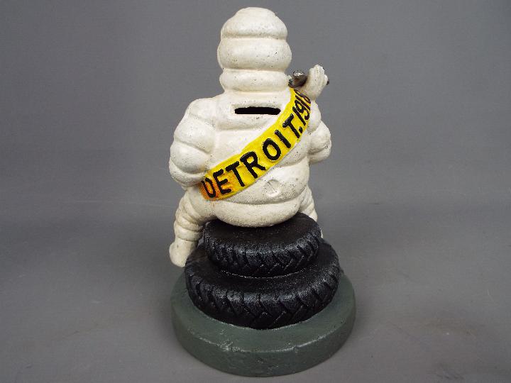 A novelty cast Michelin man, - Image 3 of 4