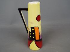 A Lorna Bailey jug in the Manhatten design,