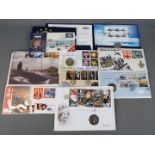 Philatelic Numismatic - A collection of coin and medal covers to include commemorative,