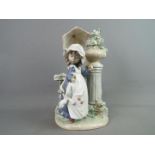 Lladro - A Lladro figural group entitled 'Glorious Spring',