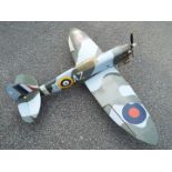 DeAgostini - A built DeAgostini Radio Controlled Spitfire with a large collection of DeAgostini