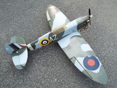 DeAgostini - A built DeAgostini Radio Controlled Spitfire with a large collection of DeAgostini