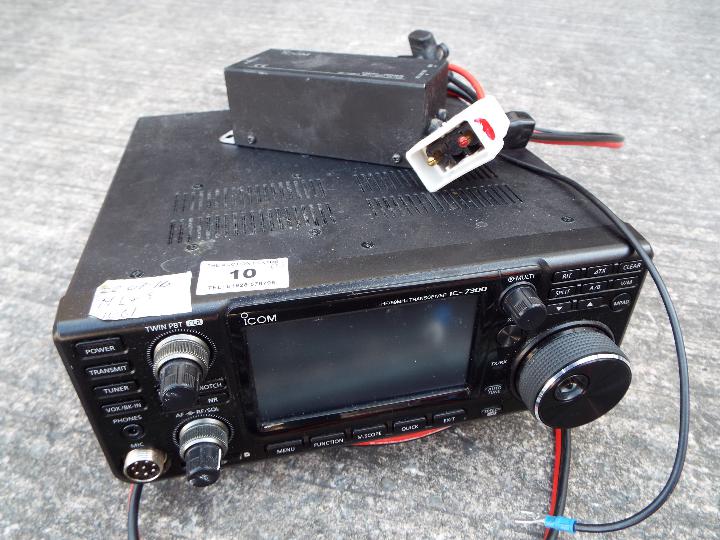 An Icom HF/50MHz Transceiver,