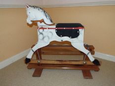 A child's Rocking Horse,