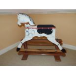 A child's Rocking Horse,