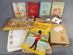 A collection of mixed ephemera to include Royal commemorative, Rupert the Bear annuals and similar.