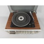 A vintage Lloytron stereo cassette recorder with turntable, model R820,