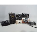 Photography - A collection of cameras and photography equipment to include a Midg No.