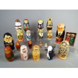 Russian Dolls - A large quantity of Russian dolls, various sizes and types.