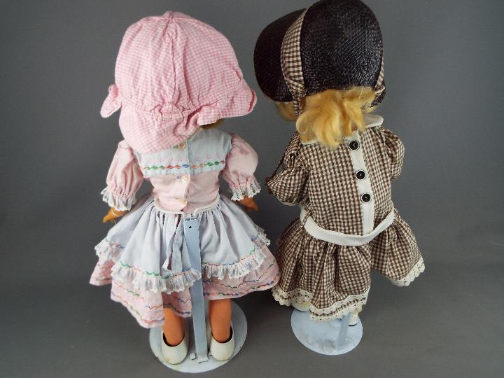 Vintage Dolls - Two dolls presumed made by Fulper Pottery Company. - Image 6 of 6