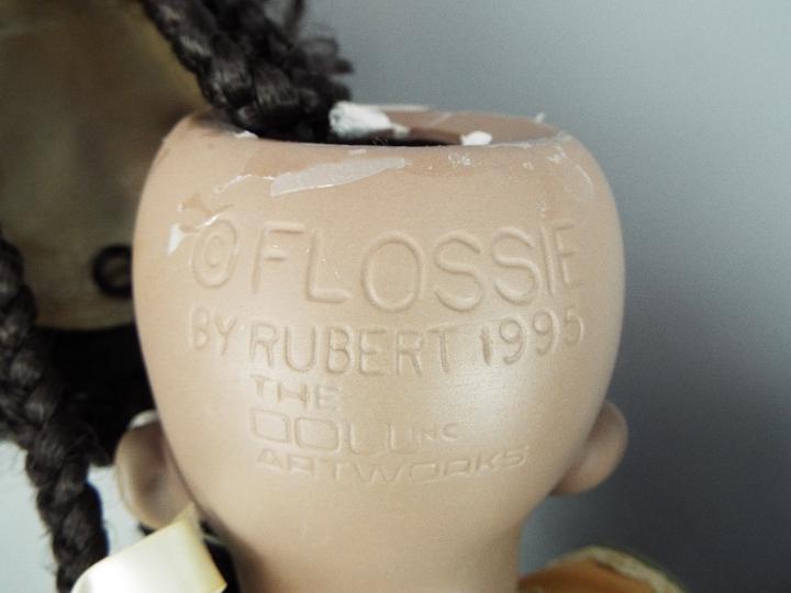 Rubert American Dolls- Two costumed porcelain dolls " Flossie" 1995, - Image 5 of 7