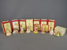 Royal Doulton - Eight boxed Royal Doulton Bunnykins figurines to include 'Storytime',