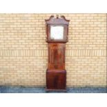 A mid-19th century 8-day mahogany-cased longcase clock,