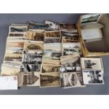 Deltiology - In excess of 600 UK and foreign topographical cards, early to mid period.