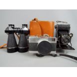 A Fujica Rapid D1 camera,