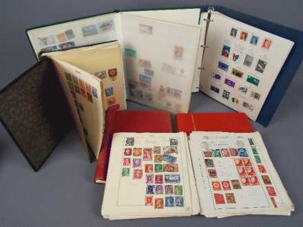 Philately - a world stamp collection con