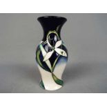 Moorcroft - a Moorcroft vase decorated i