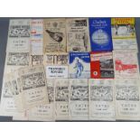 Tranmere Rovers Football Programmes. Home and away issues from late 1950s to very early 1960s.