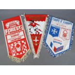 Football Pennants.