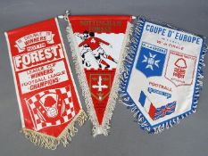 Football Pennants.