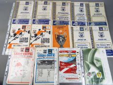 Leeds United Football Programmes.