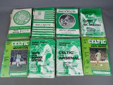 Glasgow Celtic Football Programmes.