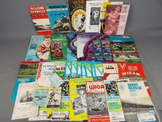 Rugby League - a varied selection of match programmes dating predominantly from the early 1970s to