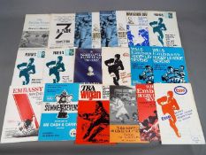 Rugby League Sevens - a collection of 17 club matchday programmes, ca 1960s and 1970s,