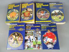 Rothmans Football Yearbook - seven books,