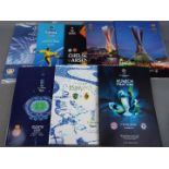 European Final Football Programmes.