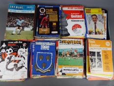 FA Cup Football Programmes. A large box of several hundred programmes from the early 1970s onwards.