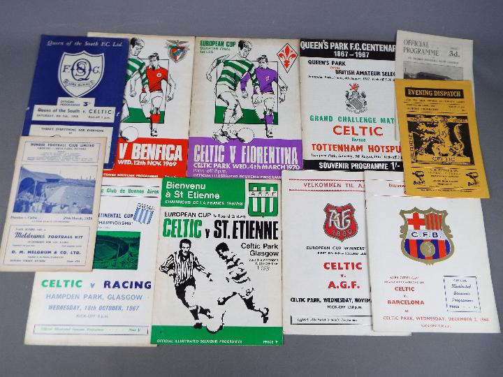 Glasgow Celtic Football Programmes.